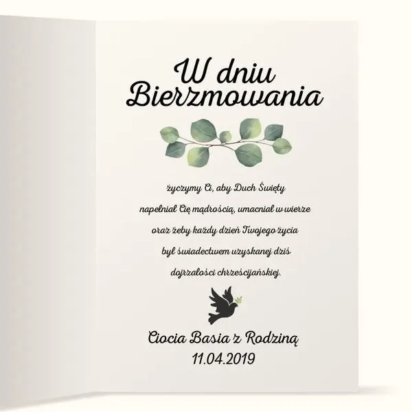 Co warto napisać na bierzmowanie? Inspiracje i pomysły na życzenia