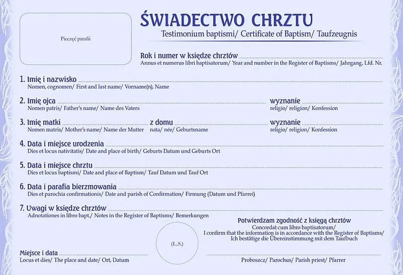 Gdzie odebrać metrykę chrztu? Praktyczny przewodnik dla rodziców
