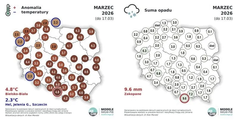 Jaką pogodę przewidują na święta wielkanocne 2026?