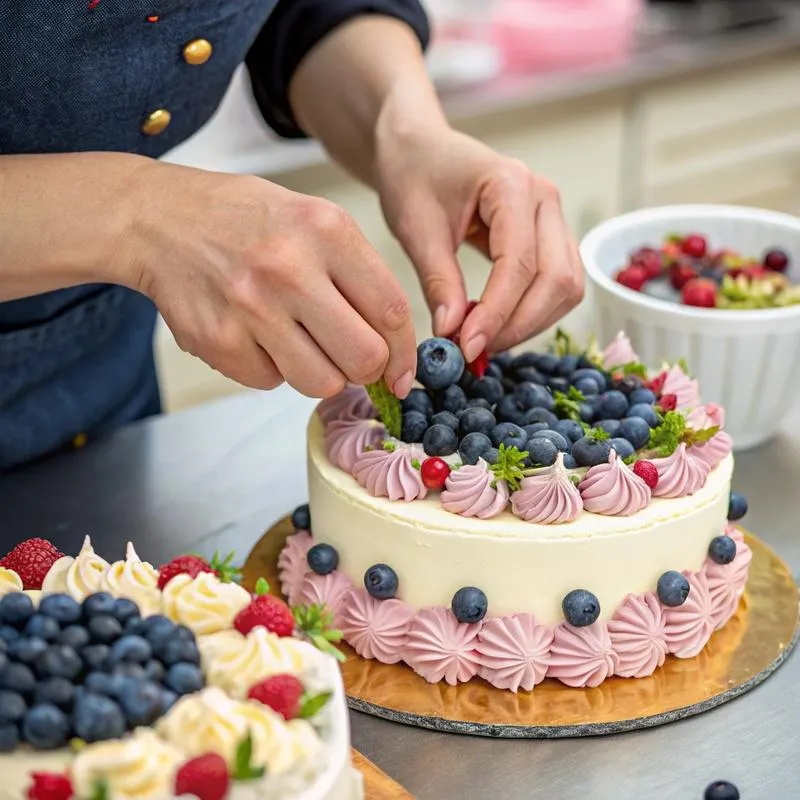 Dekoracja tortu na bierzmowanie