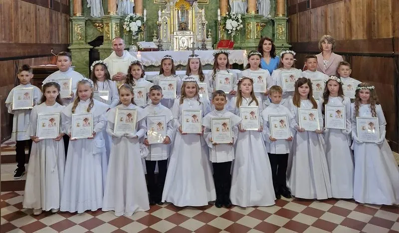 Dekoracje na przyjęcie komunijne