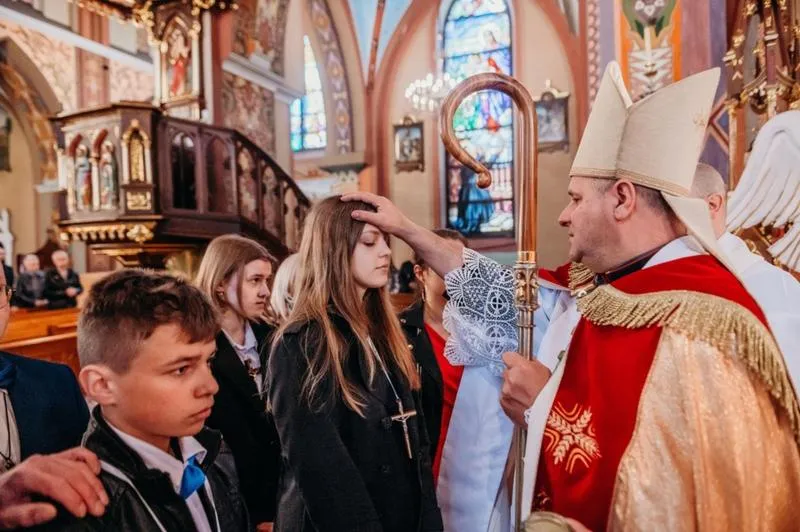 Koperta na bierzmowanie