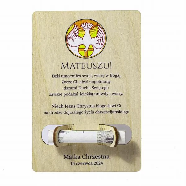 Prezent na bierzmowanie