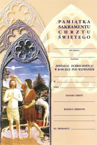 Rol rodziców i chrzestnych