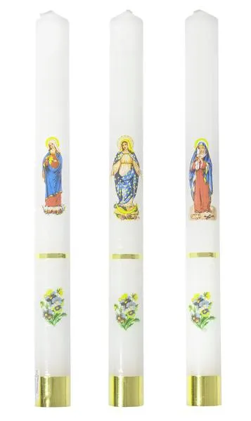 Świeca chrzcielna symbolika