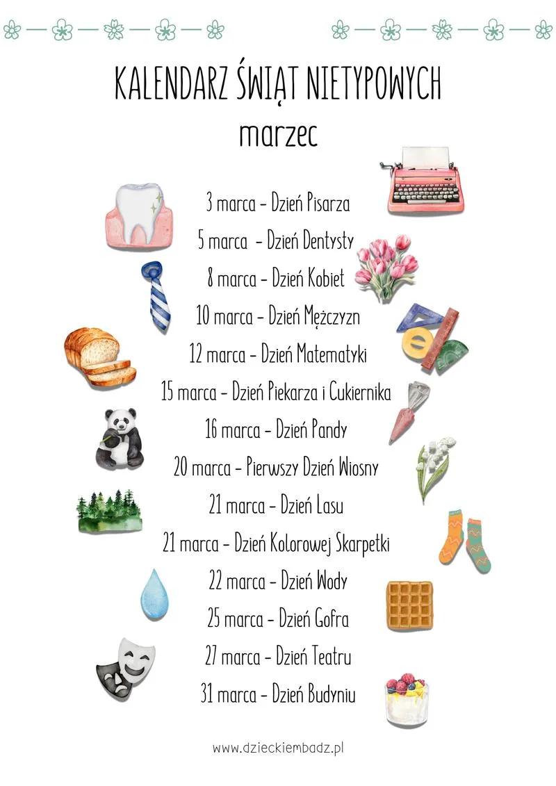 Święta w marcu 2025