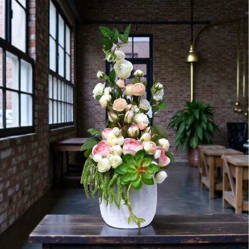 Techniki aranżacji kompozycji kwiatowych