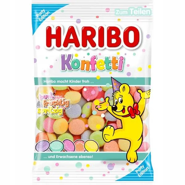 Tuby z konfetti